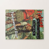 Vliegen op de Vintage van de Pemigewassvier Legpuzzel (Horizontaal)