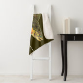 Vliegen op een brookie - Brook forel Sherpa Deken (In situ)