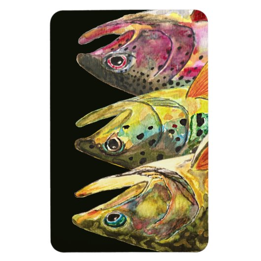 Vliegen op forel magneet (Verticaal)