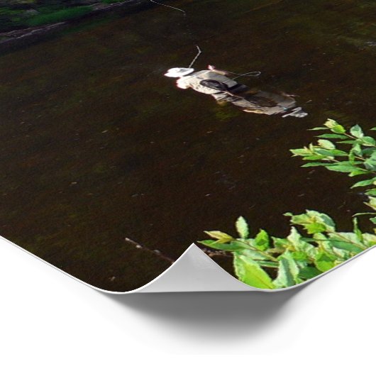 Vliegen op het Au Sable Poster (Hoek)