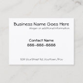 Vliegen op het meer Guiding Service Biz Visitekaartje (Achterkant)