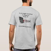 Vliegen op nachtelijk paranormaal onderzoek T-Shir T-shirt (Achterkant)