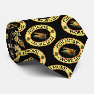 Vliegen op zalm stropdas