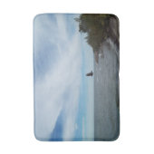 Vliegen over het strand badmat (Voorkant Verticaal)