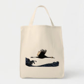 Vliegen over oceanen tote bag (Voorkant)