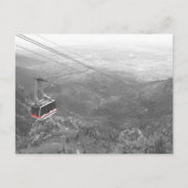 "Vliegen over Sandia" Briefkaart (Voorkant)