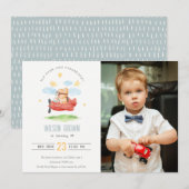 Vliegen over Teddy Bear Animal Planet Foto van Bir Kaart (Voorkant / Achterkant)