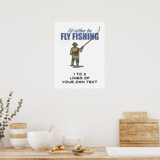 Vliegen Poster (Keuken)