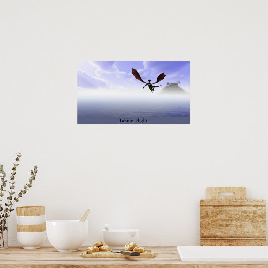 Vliegen Poster (Keuken)