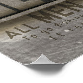 Vliegen Poster (Hoek)