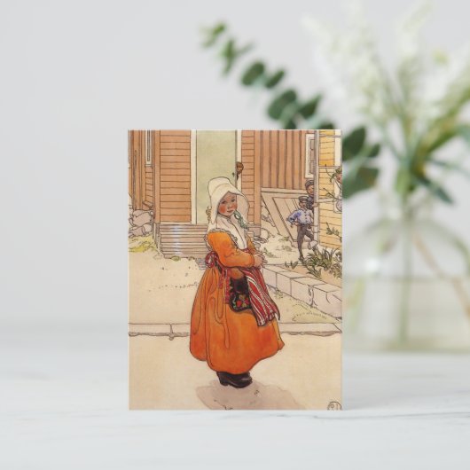 vliegen rond de suiker briefkaart (Staand voorkant)