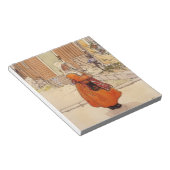 vliegen rond de suiker notitieblok (Schuin)