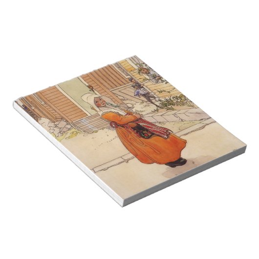 vliegen rond de suiker notitieblok (Schuin)