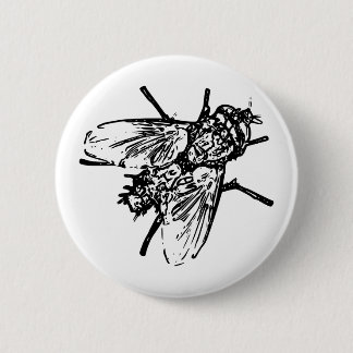 vliegen ronde button 5,7 cm