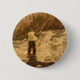 Vliegen Ronde Button 5,7 Cm