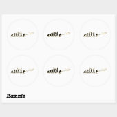 Vliegen Ronde Sticker (Vel)