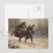 Vliegen tegen Baby King Briefkaart (Voorkant / Achterkant)