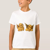 Vliegen tegen engels met vleugels Fantasy Animals  T-shirt (Voorkant)