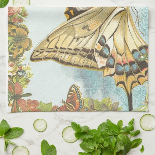 vliegen theedoek (Gevouwen)