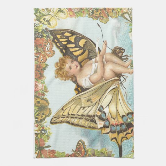 vliegen theedoek (Verticaal)