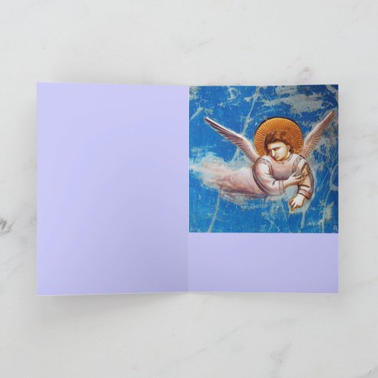 VLIEGEN VAN ANGELS IN EGYPTE EN STRIJD JOACHIM FEESTDAGEN KAART (Binnen)