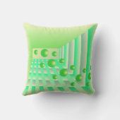 Vliegen van Limes door een Peppermint Plaza Kussen (Achterkant)