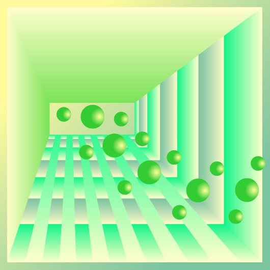 Vliegen van Limes door een Peppermint Plaza Kussen