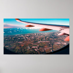 Vliegen ver weg, ver weg poster