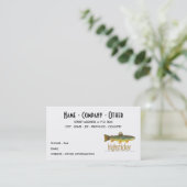 Vliegen Visitekaartje (Staand voorkant)