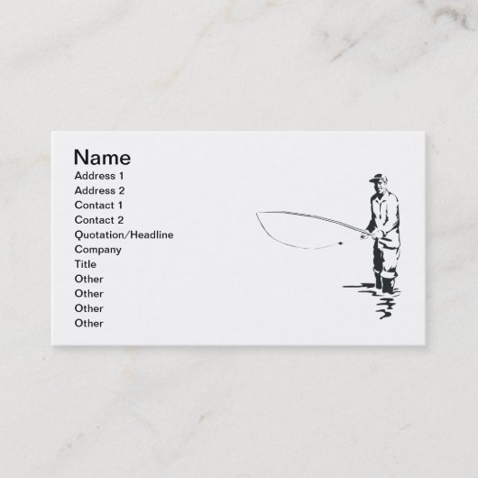 Vliegen Visitekaartje (Voorkant)