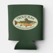 Vliegen Vliegen Grappig FOREL BUM Blikjeskoeler (Achterkant)