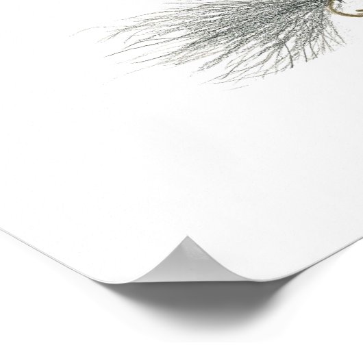 Vliegen, vliegen, nymfen, nat en droog vlies... poster (Hoek)