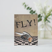 Vliegen! Vliegen! Vliegen! Briefkaart (Staand voorkant)