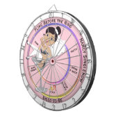 Vliegen voor de ringbandpartij dartbord (Voorkant Rechts)