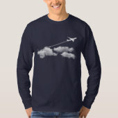 Vliegen Weg / Jet Vliegtuig / Piloten Cadeaus T-sh T-shirt (Voorkant)
