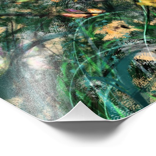 Vliegen weg Zomersonate Foto Afdruk (Hoek)