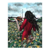 Vliegen weg Zomersonate Foto Afdruk (Voorkant)