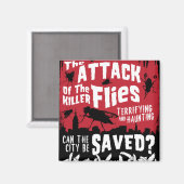 Vliegenaanval! Magneet (Voorkant / Achterkant)