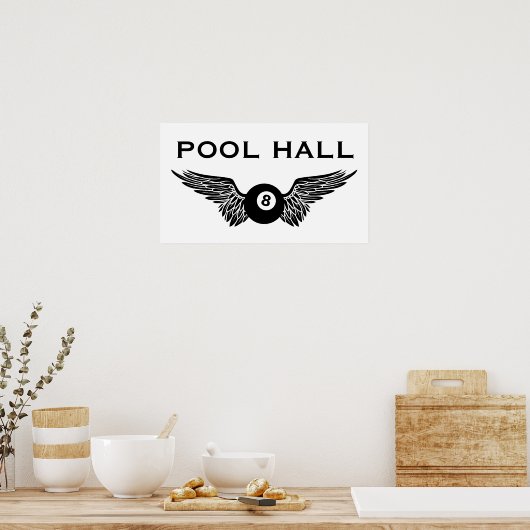 vliegenbal poster (Keuken)