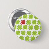 Vliegend Android Red Ronde Button 5,7 Cm (Voorkant /achterkant)