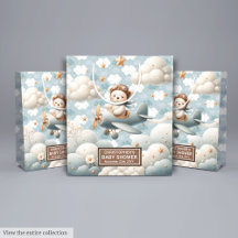 Vliegend Beer Baby shower gunstzak voor Baby Boy