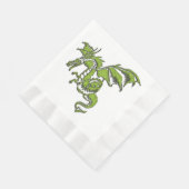 Vliegend Draak Ontwerp Servet (Hoek)