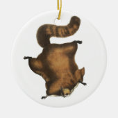  vliegend eekhoorn keramisch ornament (Voorkant)