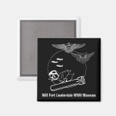 vliegend eend magneet (Voorkant / Achterkant)