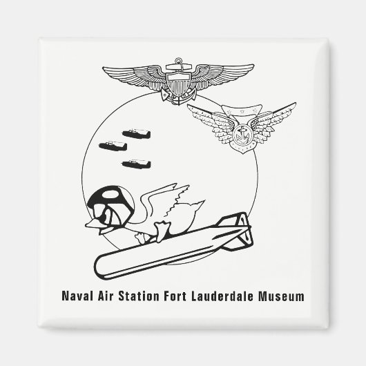 vliegend eend magneet (Voorkant)