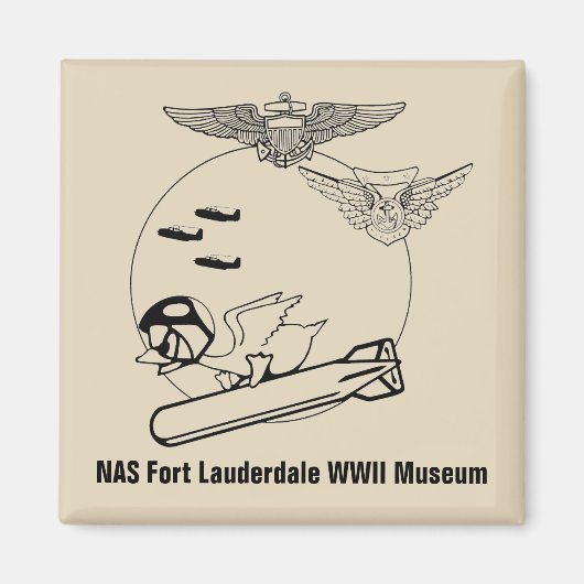 vliegend eend magneet (Voorkant)