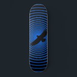 Vliegend eskaar Skateboard Blue - Aangepaste kleur<br><div class="desc">Eagle Circles - Kies uw favoriete kleuren</div>