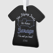 Vliegend gereedschap garage Kerstversiering Ornament (voorkant)