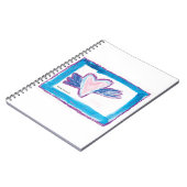 Vliegend Hart - Kinderkunst voor CHOC  Notitieboek (Linkerzijde)