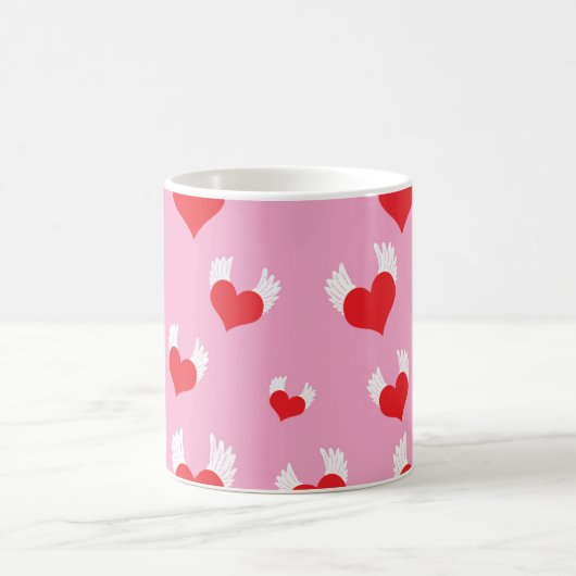 Vliegend Hart Koffie Mok (Center)